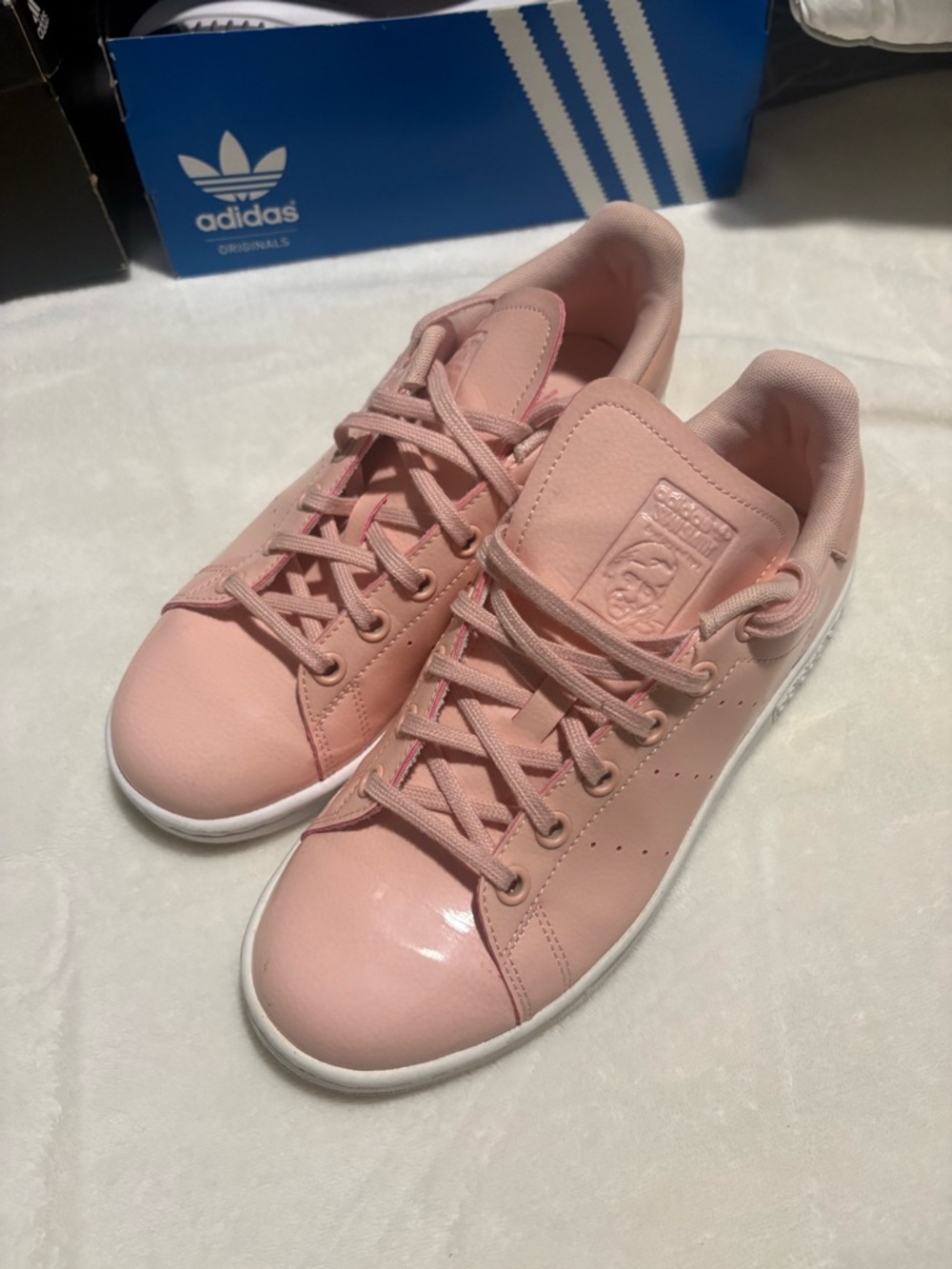 adidas Women’s Pink Stan Smith-Inspired Sneakers